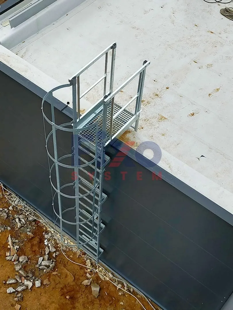 Kosz do drabiny ewakuacyjnej FIXO SYSTEM