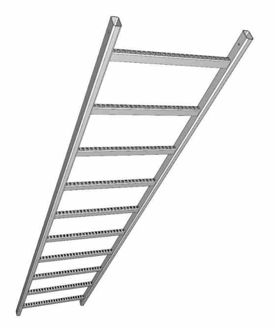 Segmenty powtarzalne drabin FIXO SYSTEM